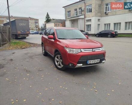 Красный Мицубиси Аутлендер, объемом двигателя 3 л и пробегом 230 тыс. км за 14200 $, фото 7 на Automoto.ua