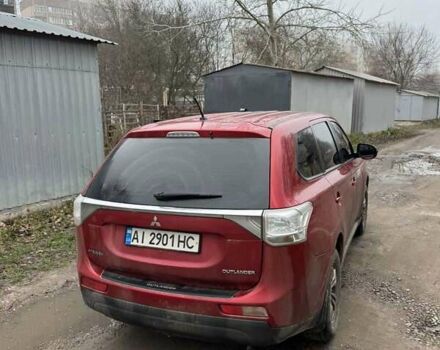 Красный Мицубиси Аутлендер, объемом двигателя 2 л и пробегом 96 тыс. км за 15500 $, фото 3 на Automoto.ua