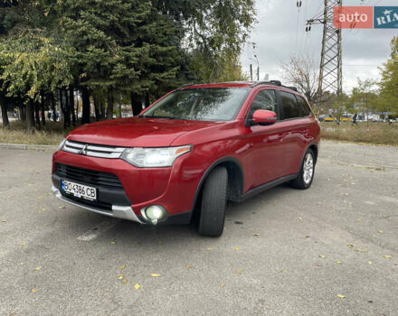 Червоний Міцубісі Аутлендер, об'ємом двигуна 2.36 л та пробігом 149 тис. км за 12500 $, фото 1 на Automoto.ua