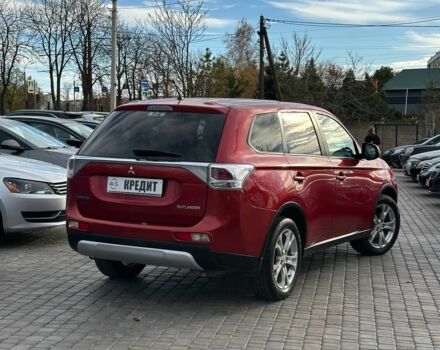 Красный Мицубиси Аутлендер, объемом двигателя 2.4 л и пробегом 213 тыс. км за 11900 $, фото 2 на Automoto.ua