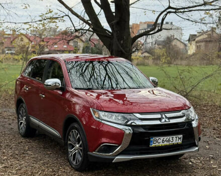 Червоний Міцубісі Аутлендер, об'ємом двигуна 2.36 л та пробігом 190 тис. км за 12000 $, фото 2 на Automoto.ua