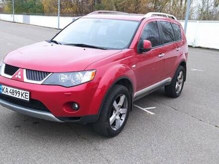 Червоний Міцубісі Аутлендер, об'ємом двигуна 3 л та пробігом 260 тис. км за 9000 $, фото 1 на Automoto.ua