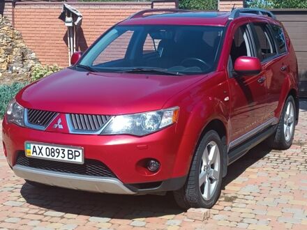 Червоний Міцубісі Аутлендер, об'ємом двигуна 3 л та пробігом 178 тис. км за 9500 $, фото 1 на Automoto.ua