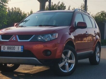 Мицубиси Аутлендер 2008 в Софіївська Борщагівка на Automoto.ua Красный Мицубиси Аутлендер, объемом двигателя 3 л и пробегом 200 тыс. км за 7500 $, фото 1 на Automoto.ua