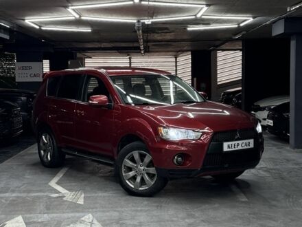 Червоний Міцубісі Аутлендер, об'ємом двигуна 3 л та пробігом 210 тис. км за 9500 $, фото 1 на Automoto.ua