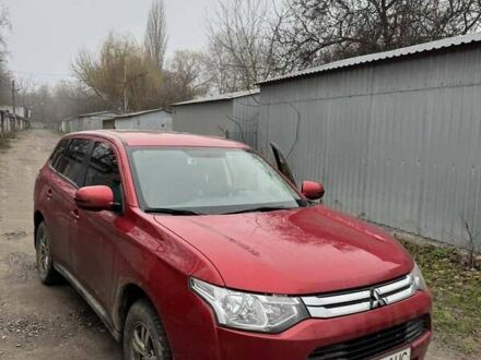 Червоний Міцубісі Аутлендер, об'ємом двигуна 2 л та пробігом 96 тис. км за 15500 $, фото 1 на Automoto.ua
