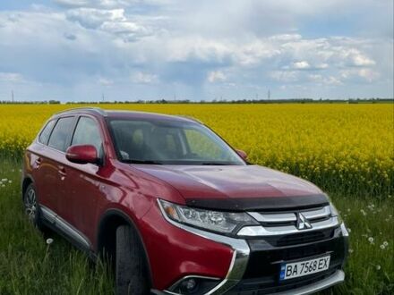 Червоний Міцубісі Аутлендер, об'ємом двигуна 3 л та пробігом 58 тис. км за 19000 $, фото 1 на Automoto.ua
