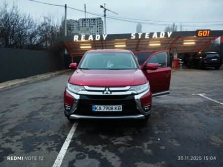 Червоний Міцубісі Аутлендер, об'ємом двигуна 2.4 л та пробігом 117 тис. км за 14000 $, фото 1 на Automoto.ua