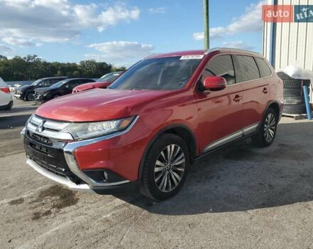 Червоний Міцубісі Аутлендер, об'ємом двигуна 2.4 л та пробігом 121 тис. км за 3500 $, фото 1 на Automoto.ua
