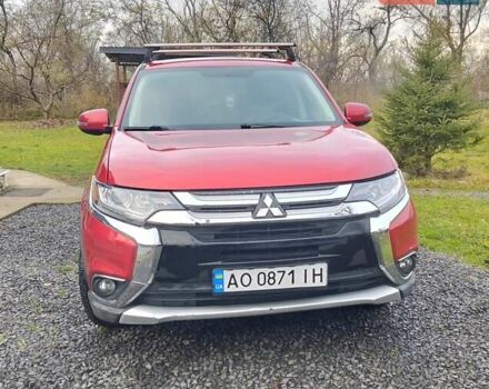 Червоний Міцубісі Аутлендер, об'ємом двигуна 2.36 л та пробігом 110 тис. км за 16800 $, фото 1 на Automoto.ua