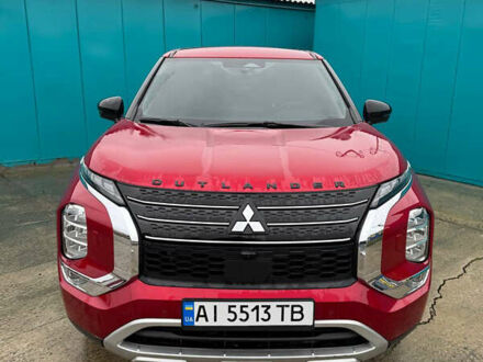 Красный Мицубиси Аутлендер, объемом двигателя 2.49 л и пробегом 44 тыс. км за 25000 $, фото 1 на Automoto.ua