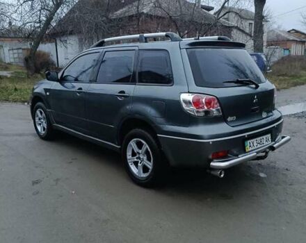Сірий Міцубісі Аутлендер, об'ємом двигуна 2 л та пробігом 160 тис. км за 4800 $, фото 5 на Automoto.ua