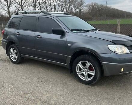 Сірий Міцубісі Аутлендер, об'ємом двигуна 2 л та пробігом 280 тис. км за 7200 $, фото 6 на Automoto.ua