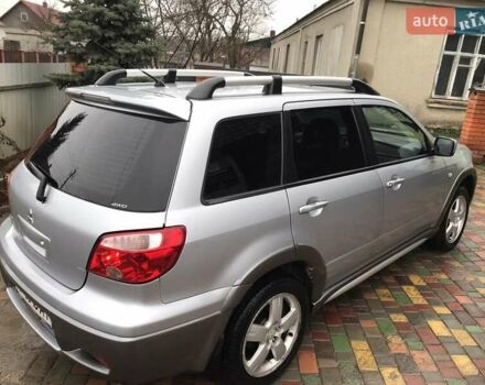 Сірий Міцубісі Аутлендер, об'ємом двигуна 2.4 л та пробігом 167 тис. км за 6400 $, фото 10 на Automoto.ua