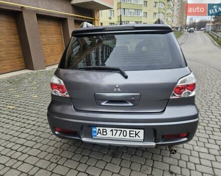 Сірий Міцубісі Аутлендер, об'ємом двигуна 2.38 л та пробігом 267 тис. км за 6300 $, фото 6 на Automoto.ua