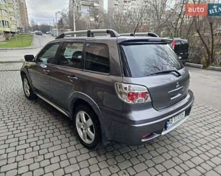 Сірий Міцубісі Аутлендер, об'ємом двигуна 2.38 л та пробігом 267 тис. км за 6300 $, фото 8 на Automoto.ua