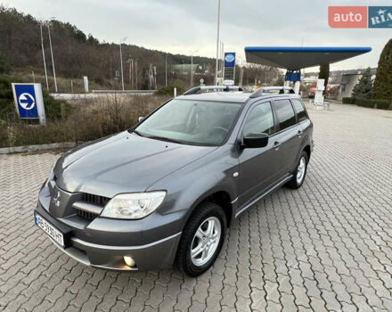 Сірий Міцубісі Аутлендер, об'ємом двигуна 2 л та пробігом 192 тис. км за 6400 $, фото 15 на Automoto.ua