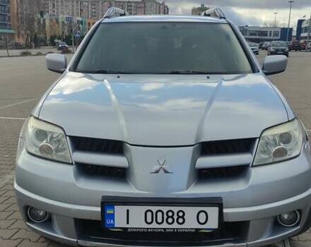 Сірий Міцубісі Аутлендер, об'ємом двигуна 2.4 л та пробігом 170 тис. км за 6400 $, фото 17 на Automoto.ua