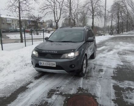 Сірий Міцубісі Аутлендер, об'ємом двигуна 3 л та пробігом 220 тис. км за 9600 $, фото 6 на Automoto.ua