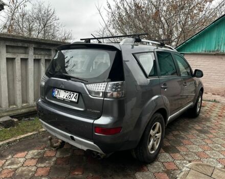 Сірий Міцубісі Аутлендер, об'ємом двигуна 2.4 л та пробігом 265 тис. км за 7000 $, фото 3 на Automoto.ua