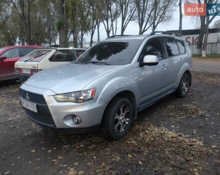 Серый Мицубиси Аутлендер, объемом двигателя 2 л и пробегом 205 тыс. км за 9600 $, фото 14 на Automoto.ua