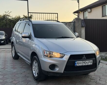 Серый Мицубиси Аутлендер, объемом двигателя 2.4 л и пробегом 188 тыс. км за 10999 $, фото 2 на Automoto.ua