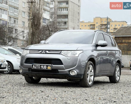 Серый Мицубиси Аутлендер, объемом двигателя 2.2 л и пробегом 190 тыс. км за 10800 $, фото 1 на Automoto.ua
