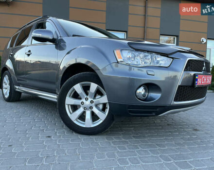 Серый Мицубиси Аутлендер, объемом двигателя 2.2 л и пробегом 186 тыс. км за 12350 $, фото 3 на Automoto.ua