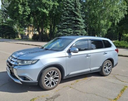 Серый Мицубиси Аутлендер, объемом двигателя 2.4 л и пробегом 160 тыс. км за 14200 $, фото 1 на Automoto.ua