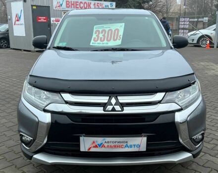 Серый Мицубиси Аутлендер, объемом двигателя 2.4 л и пробегом 205 тыс. км за 13400 $, фото 1 на Automoto.ua