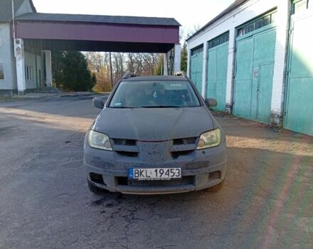 Сірий Міцубісі Аутлендер, об'ємом двигуна 2 л та пробігом 250 тис. км за 2800 $, фото 1 на Automoto.ua