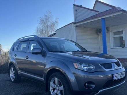 Серый Мицубиси Аутлендер, объемом двигателя 2.4 л и пробегом 213 тыс. км за 7800 $, фото 1 на Automoto.ua