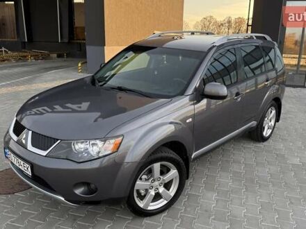 Сірий Міцубісі Аутлендер, об'ємом двигуна 2.4 л та пробігом 174 тис. км за 9599 $, фото 1 на Automoto.ua