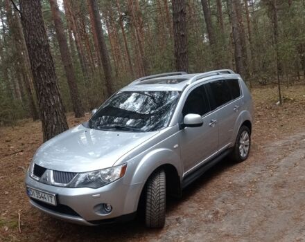 Сірий Міцубісі Аутлендер, об'ємом двигуна 2.4 л та пробігом 190 тис. км за 9200 $, фото 1 на Automoto.ua