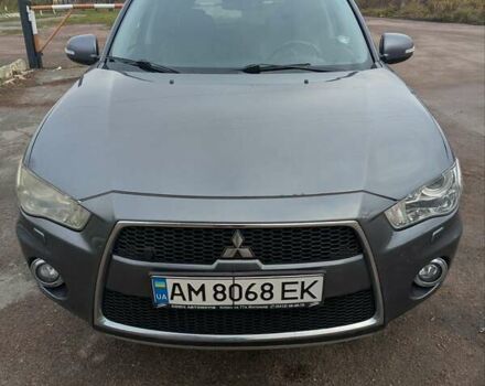 Серый Мицубиси Аутлендер, объемом двигателя 2.2 л и пробегом 204 тыс. км за 10200 $, фото 1 на Automoto.ua