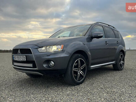 Сірий Міцубісі Аутлендер, об'ємом двигуна 2.2 л та пробігом 280 тис. км за 11100 $, фото 1 на Automoto.ua