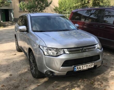 Сірий Міцубісі Аутлендер, об'ємом двигуна 2.4 л та пробігом 160 тис. км за 13200 $, фото 1 на Automoto.ua
