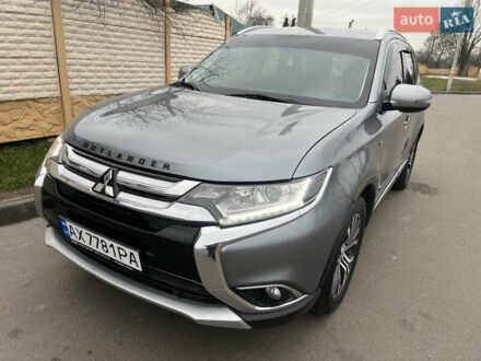 Сірий Міцубісі Аутлендер, об'ємом двигуна 3 л та пробігом 190 тис. км за 16500 $, фото 1 на Automoto.ua