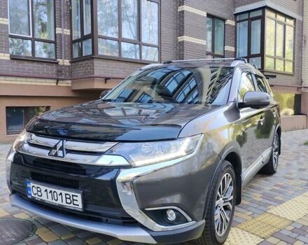 Сірий Міцубісі Аутлендер, об'ємом двигуна 2.36 л та пробігом 105 тис. км за 18800 $, фото 1 на Automoto.ua