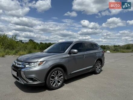 Мицубиси Аутлендер 2017 в Харькове на Automoto.ua Серый Мицубиси Аутлендер, объемом двигателя 2.4 л и пробегом 140 тыс. км за 17500 $, фото 1 на Automoto.ua