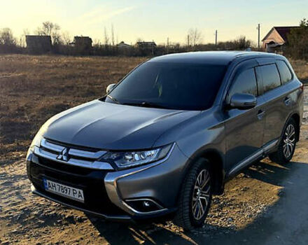 Серый Мицубиси Аутлендер, объемом двигателя 2.36 л и пробегом 131 тыс. км за 16300 $, фото 1 на Automoto.ua