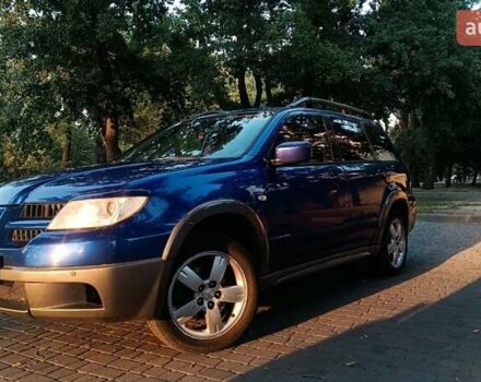 Синій Міцубісі Аутлендер, об'ємом двигуна 2 л та пробігом 287 тис. км за 6000 $, фото 7 на Automoto.ua