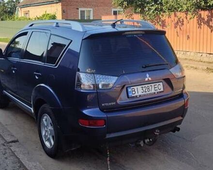 Синий Мицубиси Аутлендер, объемом двигателя 1.97 л и пробегом 196 тыс. км за 8950 $, фото 11 на Automoto.ua