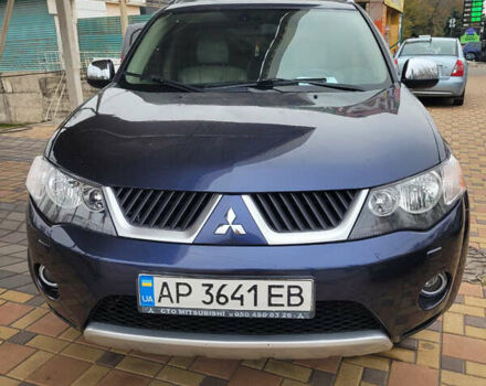 Синий Мицубиси Аутлендер, объемом двигателя 3 л и пробегом 270 тыс. км за 7900 $, фото 3 на Automoto.ua
