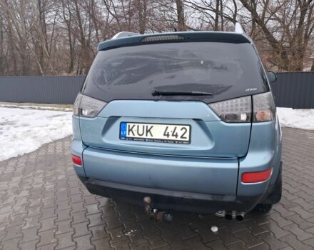 Синій Міцубісі Аутлендер, об'ємом двигуна 2 л та пробігом 580 тис. км за 5000 $, фото 7 на Automoto.ua