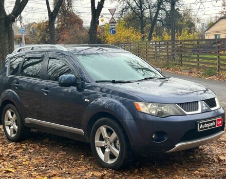 Синій Міцубісі Аутлендер, об'ємом двигуна 2.4 л та пробігом 211 тис. км за 8390 $, фото 2 на Automoto.ua