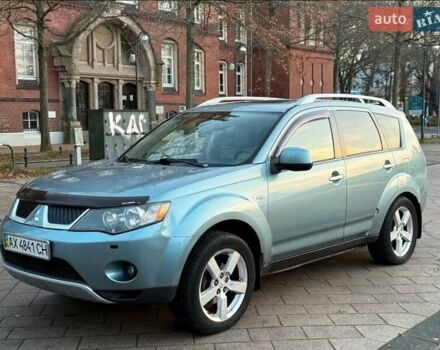 Синий Мицубиси Аутлендер, объемом двигателя 2.4 л и пробегом 207 тыс. км за 7800 $, фото 4 на Automoto.ua