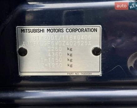 Синій Міцубісі Аутлендер, об'ємом двигуна 2.2 л та пробігом 246 тис. км за 13200 $, фото 50 на Automoto.ua