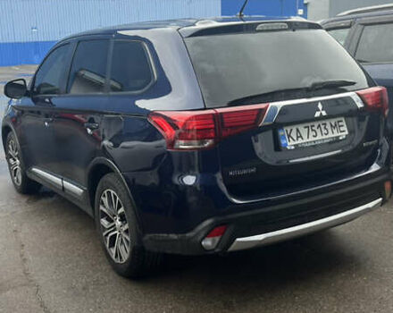 Синий Мицубиси Аутлендер, объемом двигателя 2.36 л и пробегом 203 тыс. км за 14200 $, фото 1 на Automoto.ua
