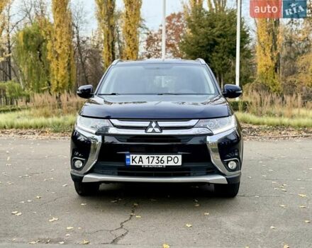 Синий Мицубиси Аутлендер, объемом двигателя 3 л и пробегом 123 тыс. км за 15900 $, фото 1 на Automoto.ua